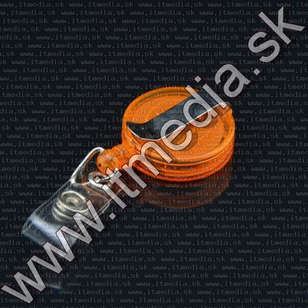 Image of Kihúzható pántos Kulcstartó *Narancs* (IT10142)